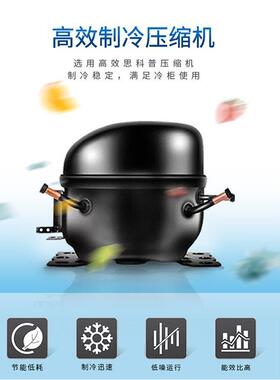 现货冷链风冷无霜立式超市冷柜带发热除雾门啤酒饮料冰柜冷冻柜
