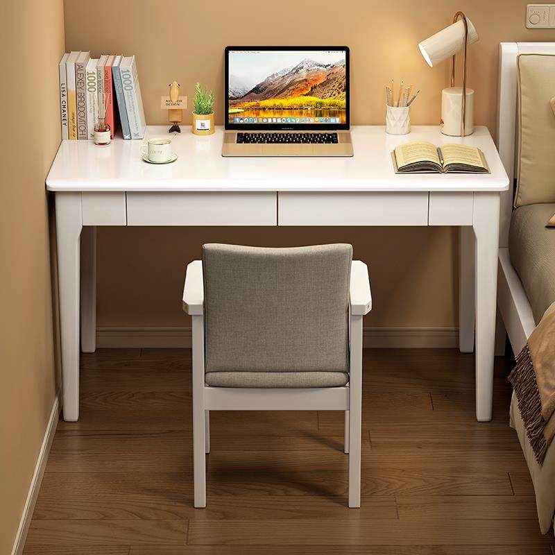 北欧简约家用办公桌实木窄书桌电脑桌学习桌小户型床边桌书桌子,淘宝优惠券,粉丝福利购,淘宝优惠卷