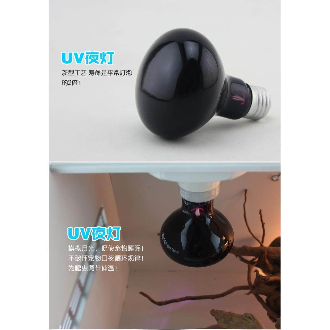 爬虫陆龟夜灯月光灯蜥蜴蛇陶瓷饲养箱uva夜灯黑夜灯宠物加热灯,淘宝优惠券,粉丝福利购,淘宝优惠卷