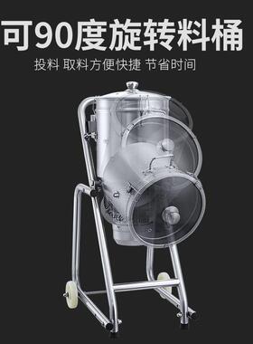 商用不锈钢碎冰机商业用大型刨冰机小吃店专用沙冰机