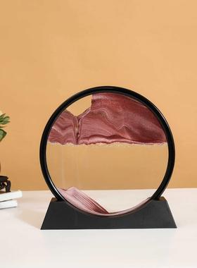 工厂流沙客厅摆件跨境装饰摆件