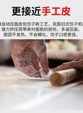 款仿手工豪华版包机饺子机 MAGA-102新全成自动水饺型 多功能水晶