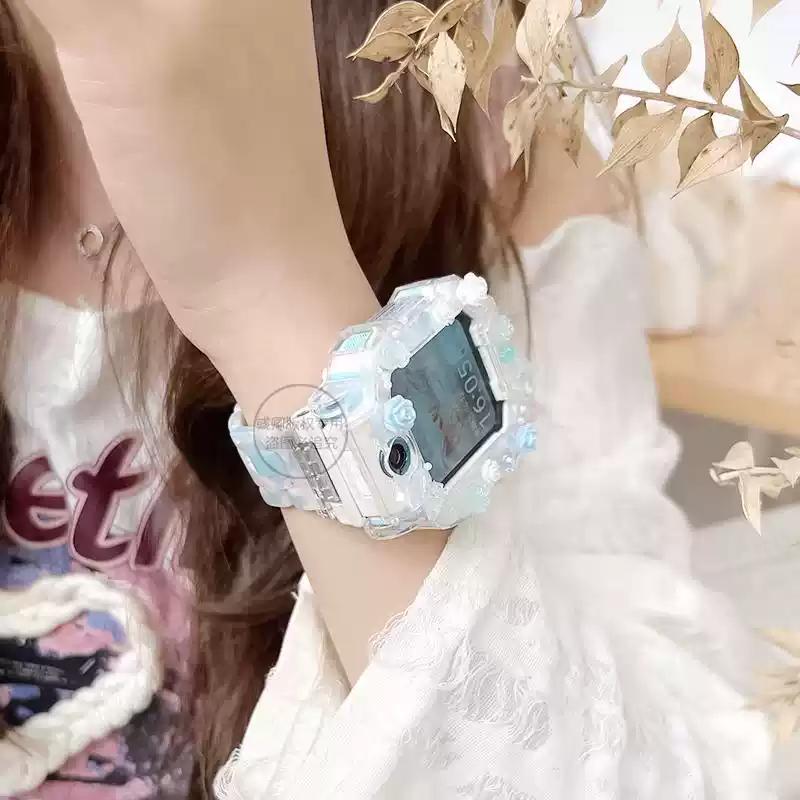适用小天才N3U3电话手表Z10表带儿童z9海洋花diy保护壳套z7Sz6Pro - 图2