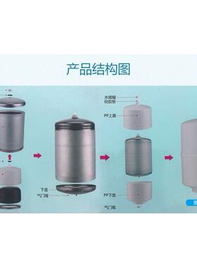 塑钢11G压力储水桶20G商用桶滤水机通用11加仑储水罐器配件奶茶