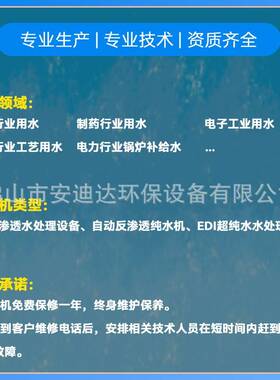 新能源双级RO渗透滤设备大型反业净水器软化EDI过工器超269纯水设