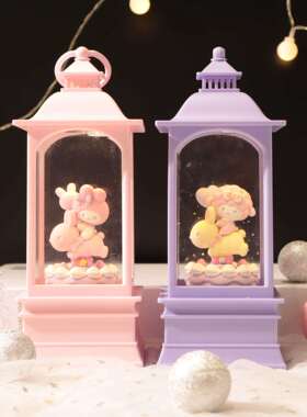 美乐蒂与必爱诺提灯风灯厂家直销客厅卧室音乐灯光氛围装饰品摆件