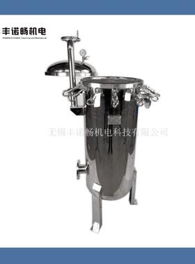 三袋式过滤器现货供应丰诺畅水处理工业袋式过滤器内置三只过滤袋
