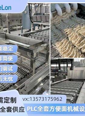 方便面成型机设备 自动化方便面生产加工流水线 机电一体化