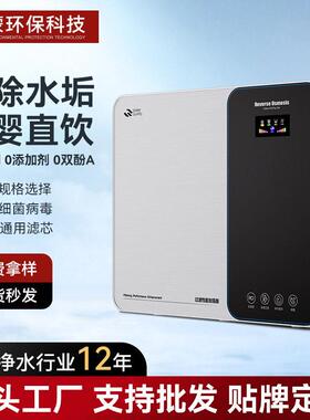 净水器直饮RO反渗透即热管线机前置新款三件套全屋净水系统双出水