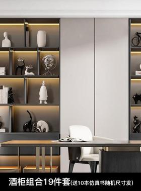 高档贝厅汉美现室代办公摆桌酒柜装饰品件轻奢高档客家居柜子高级