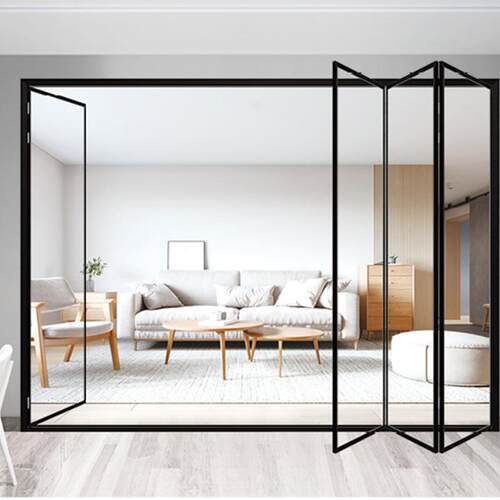 阳台PT折叠门PD门推拉门平开门三联动双层玻璃厨房卫生间移门厂家 - 图1