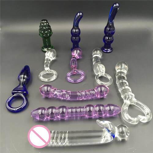 高硼硅实心不规则玻璃棒圆头粗按摩透明光滑圆润易清洗坚固不易碎 - 图2