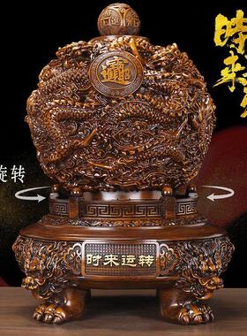 高档聚宝盆九转干坤鼎龙摆件时来运转客厅办公室公司店铺开业乔迁