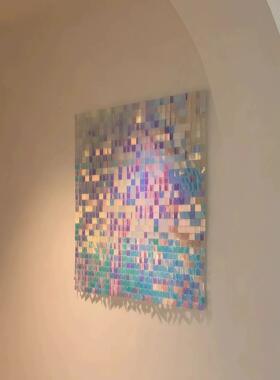 电表箱装饰画风动板挂画玄关客厅装饰画沙发背景墙挂画墙面遮丑画
