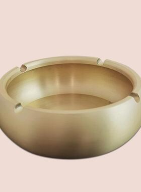 新中式圆形大号烟灰缸网吧烟灰缸烟盅餐厅酒店烟缸客厅办公室摆件