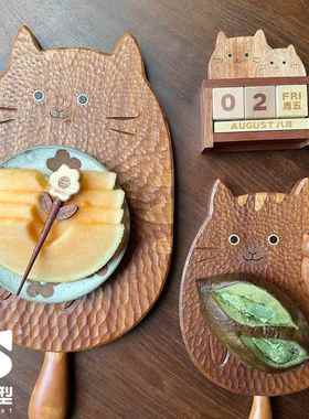 喵有型可爱龙猫日历摆件桌面日期万年历创意礼品生日搬家女生礼物