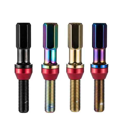 一体式螺栓28mm M12 x 1.5 M14 x 1.5 / 1.25适用德系轮胎螺母 - 图3