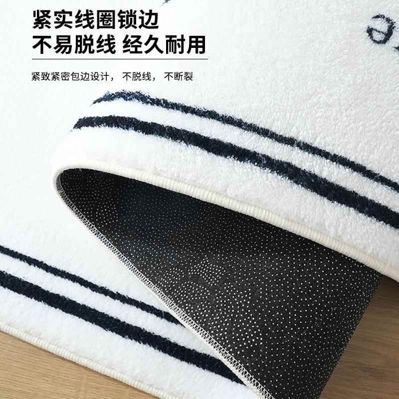 Internet celebrity bay window mat master bedroom balcony mat ins style princess room bay window blanket autumn and winter plush cushion window sill mat