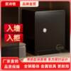 Safe household small single lock mechanical safe key open anti-theft safe deposit box for the elderly into the cabinet and into the wall