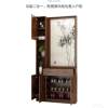 Opposite the door, screen cabinet, partition rack, modern, simple, light luxury, 372-door entrance, living room, cabinet cover