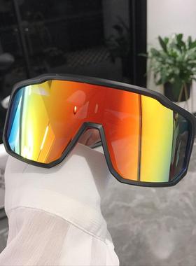 太阳镜复古黑色骑行防风太阳眼镜