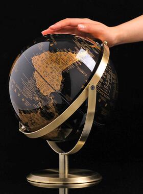 地球仪摆件轻奢高档客厅电视柜高级办公室高端大气艺术工艺装饰品