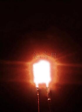 257方形白发橙灯机械键盘灯珠超高亮2*5*7指示灯LED灯珠直销