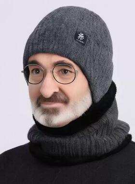 中老年人帽子男士保暖护耳帽子