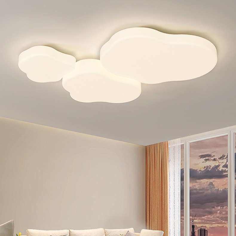 棉花云朵灯奶油风客厅主卧室灯吸顶灯现代简约led护眼儿童房间灯,淘宝优惠券,粉丝福利购,淘宝优惠卷
