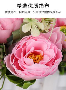 壁挂假花挂件创意仿真花篮挂篮家居客厅餐厅卧室墙壁墙面装饰摆件