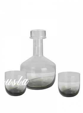 现代简约客厅茶几柜醒酒瓶酒具酒壶具餐厅专用样板间摆件软装饰品