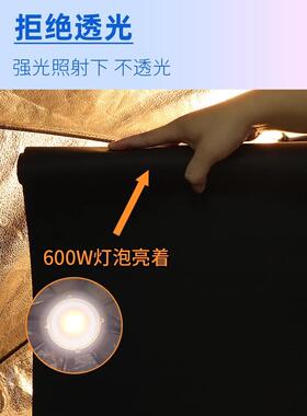 鱼缸内外背景贴纸纯黑色遮光膜黑色静电玻璃底壁纸专用装饰膜