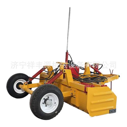 牵引式卫星平地机激光定位土地整平机农田开荒整平推平机械设备 - 图3