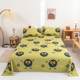 Summer bed sheets and quilts single piece non-pure cotton full cotton student dormitory children single double cartoon cute pillowcase three-piece set