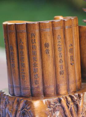 九层文昌塔笔筒摆件送孩子礼物开学十三层文昌塔书房装饰书桌摆放