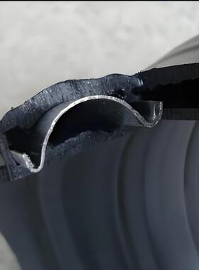 纳太hdpe钢带波纹管中空壁塑钢缠绕克拉管双筋大口径压力排水管