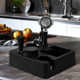 Brand new material ABS coffee powder pressing base coffee powder pressing table multifunctional coffee storage box