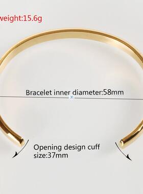 stainless steel bracelet Cuff Bracelets Bangles jewelry men