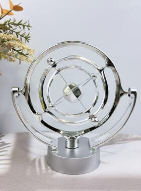 新款创意个性永动机仪天体宇宙摆件旋转牛顿摆家居客厅办公装饰品