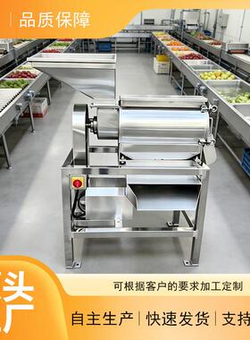 节能型通道打浆机桃杏红枣去核打浆食品厂果蔬加工设备