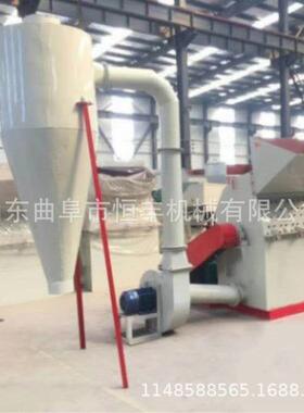 树根粉碎机 木块锯末粉碎机 多用途自动上料锤片式树枝模板粉碎机