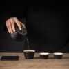 Jiangshan Tea Set Forbidden City Cultural and Creative Handheld Pot Portable Travel Teapot Tea Cup Small Set Outdoor Quick Cup National Style