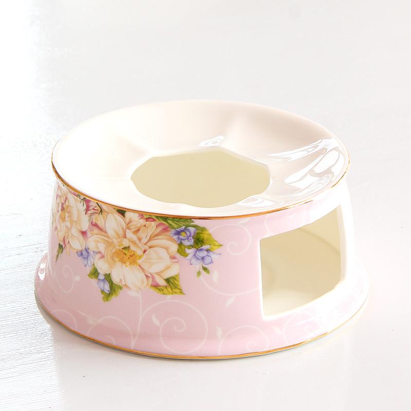 Tea set teapot ceramic insulation furnace heating base bone porcelain tea warmer warm tea stove tea warmer tea set accessories
