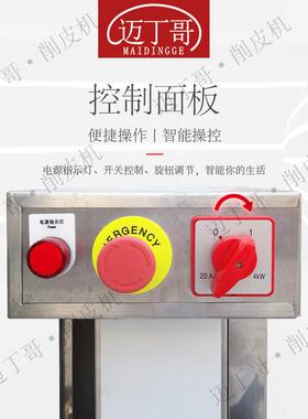迈丁哥自动大型瓜果削皮机 工厂供应冬瓜削皮 南瓜去皮机