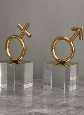 欧式水晶面符DER号公书档摆件客厅板房办室书房桌家居玄样关书靠