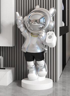 星空太空人宇航员客厅落地摆件星空灯电视柜沙发旁装饰品乔迁礼物