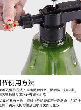 喷壶家用浇花小型气压式园艺盆栽绿植种菜通用细雾洒水专用洒水壶