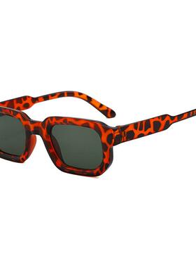 6-Pack Unisex Luxury Vintage Rectangle Frame Sunglasses -