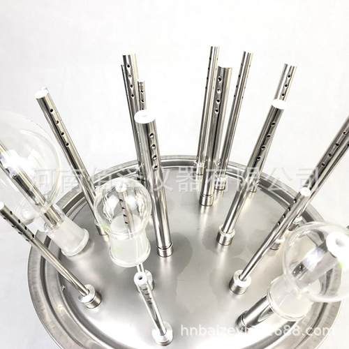 现货不锈钢玻璃仪器气流烘干器C型-20孔试管干燥器厂家发货 - 图1