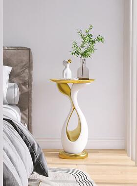 高档创意艺术大落地摆件托 盘轻托奢电客厅视柜型沙发边搬家乔迁